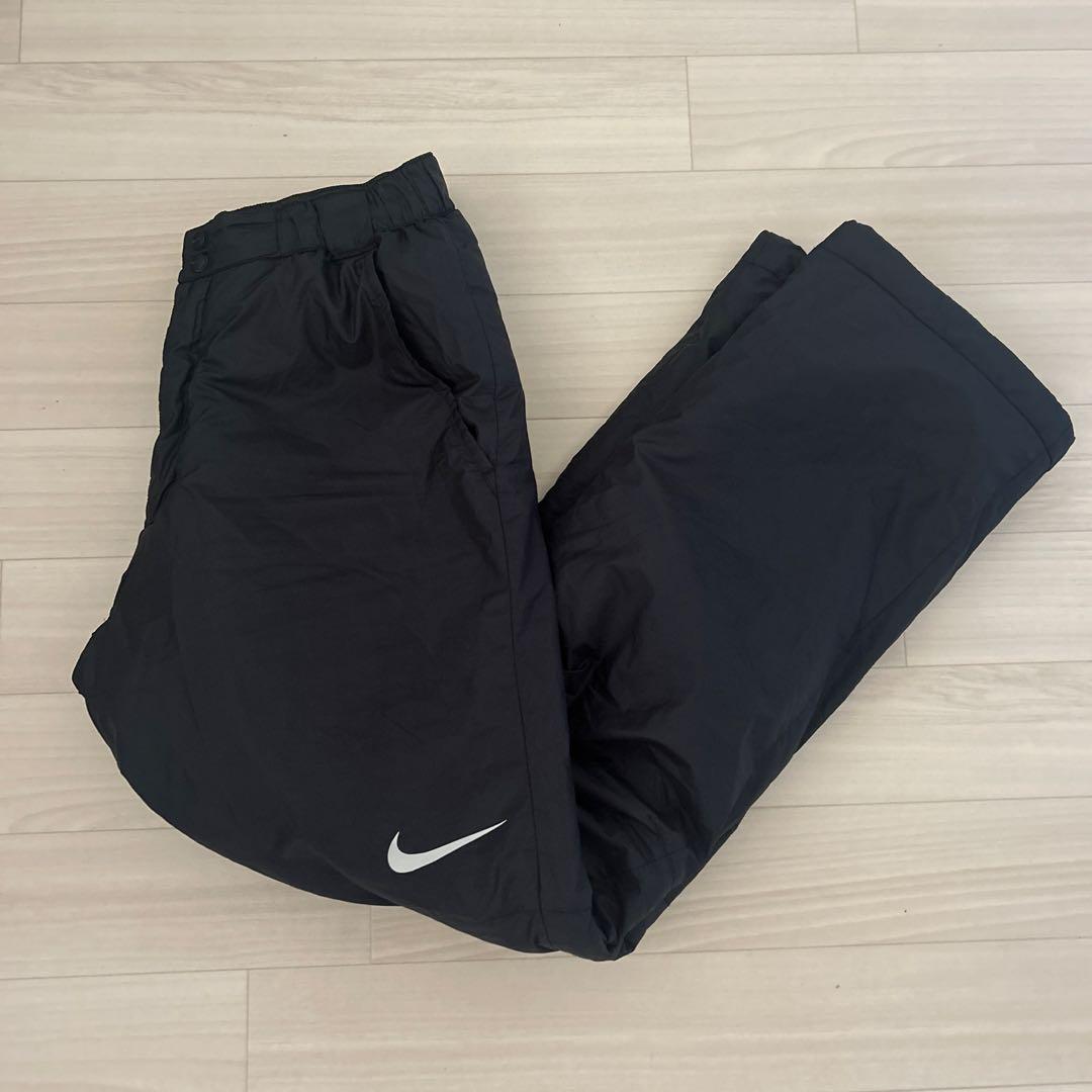 NIKE GOLF　黒い中綿パンツ　Mサイズ　防寒・冬のゴルフ　ラウンドに