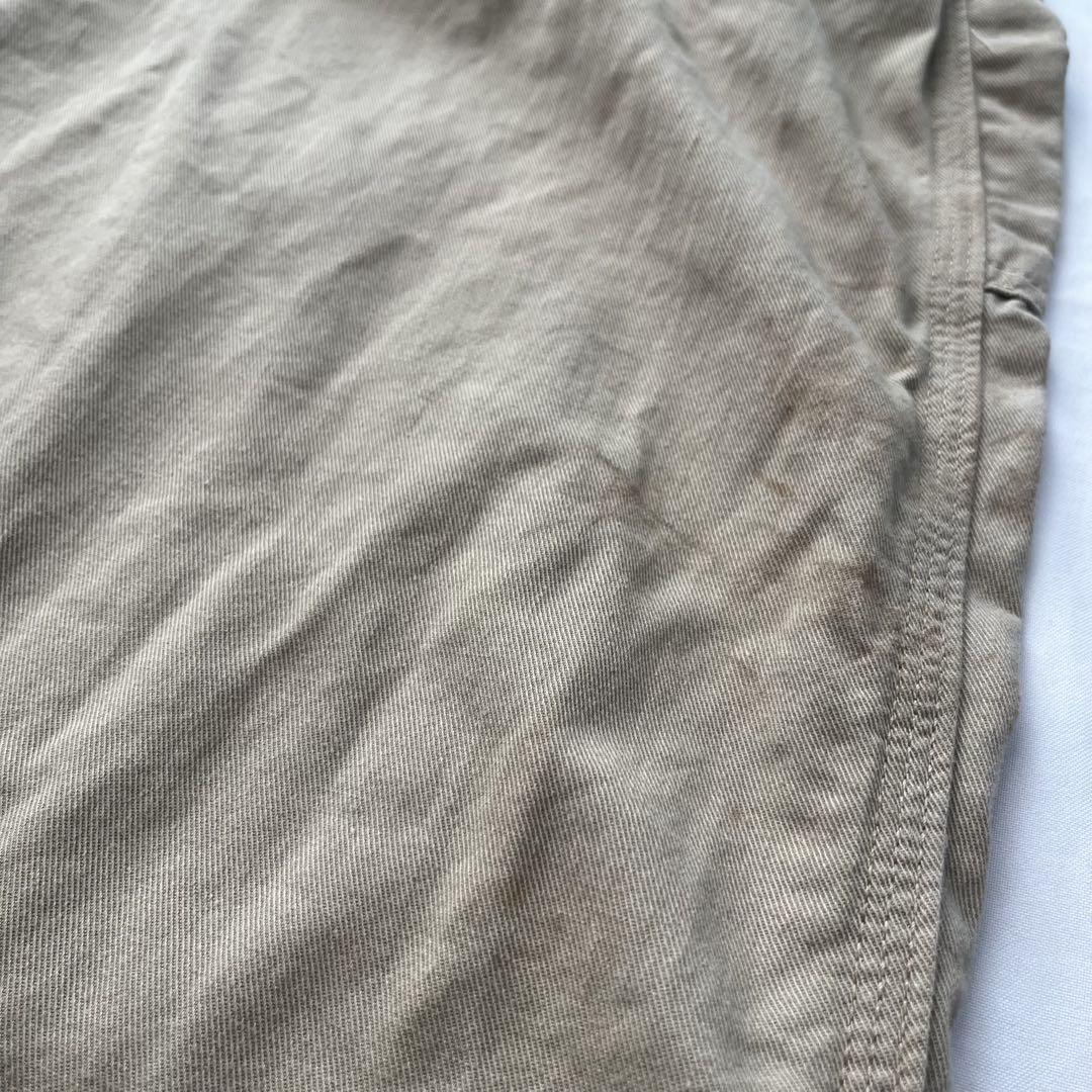 メンズ 古着 carhartt FR ベージュ オーバーオール ビッグサイズ