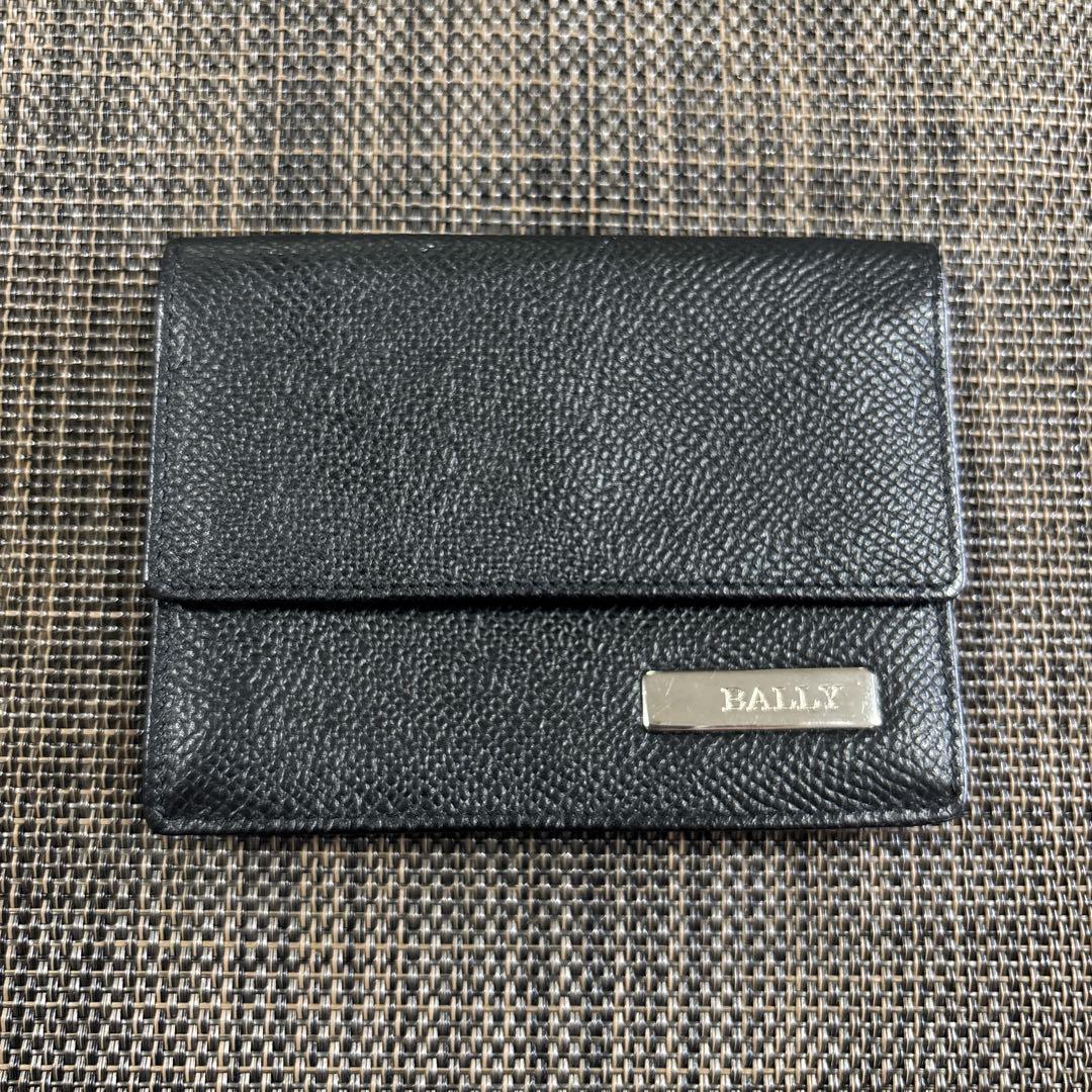 BALLY 名刺入れ ブラック レザー