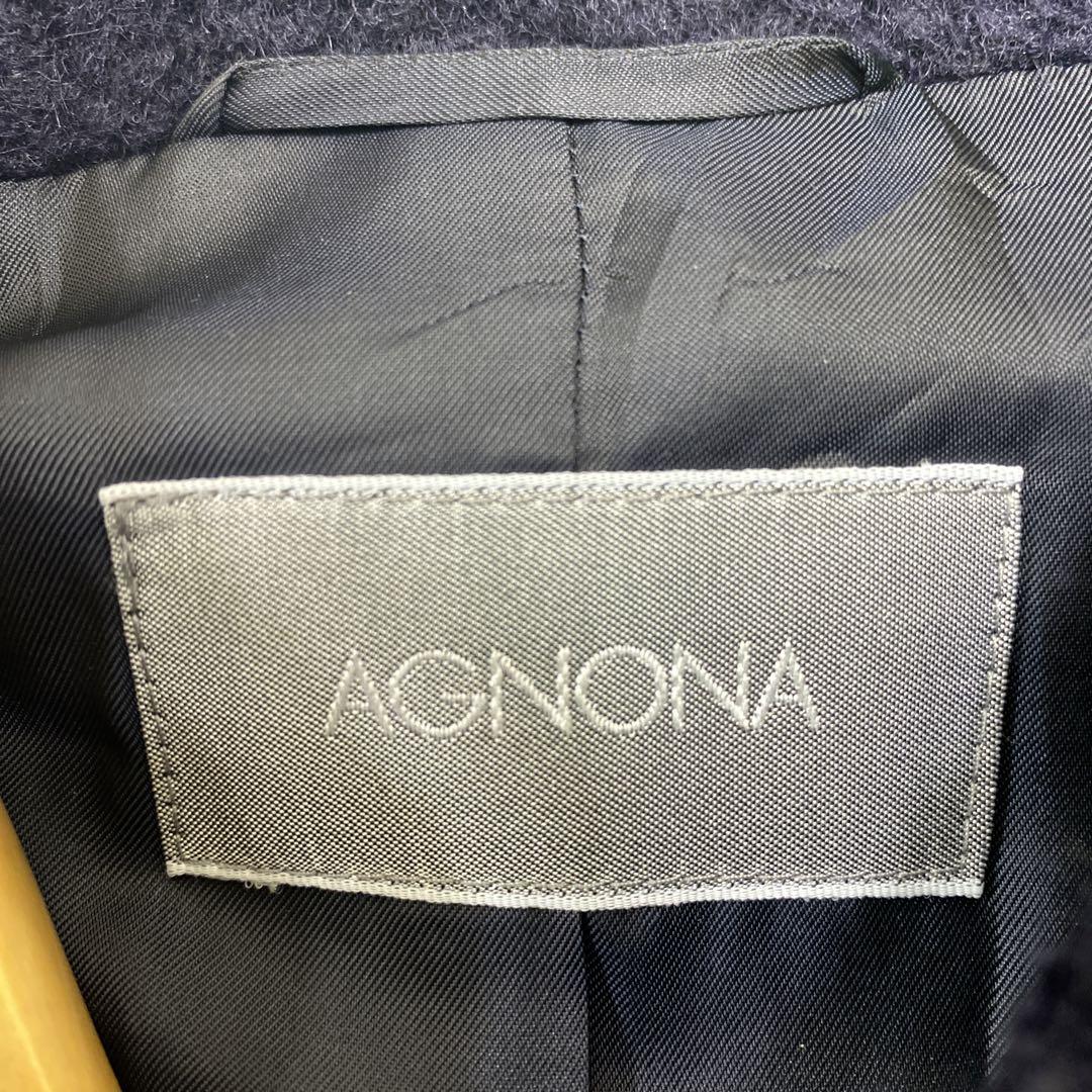 AGNONA アニオナ イタリア製 最高級 アルパカ ステンカラー