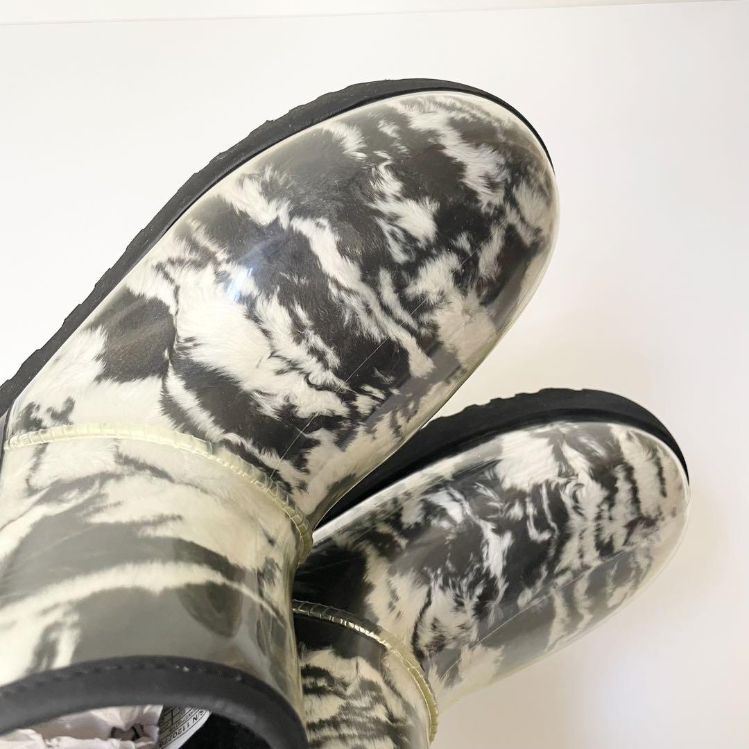 UGG アグ ブーツ 長靴 クラシック クリア ミニ マーブル 25 ほぼ新品