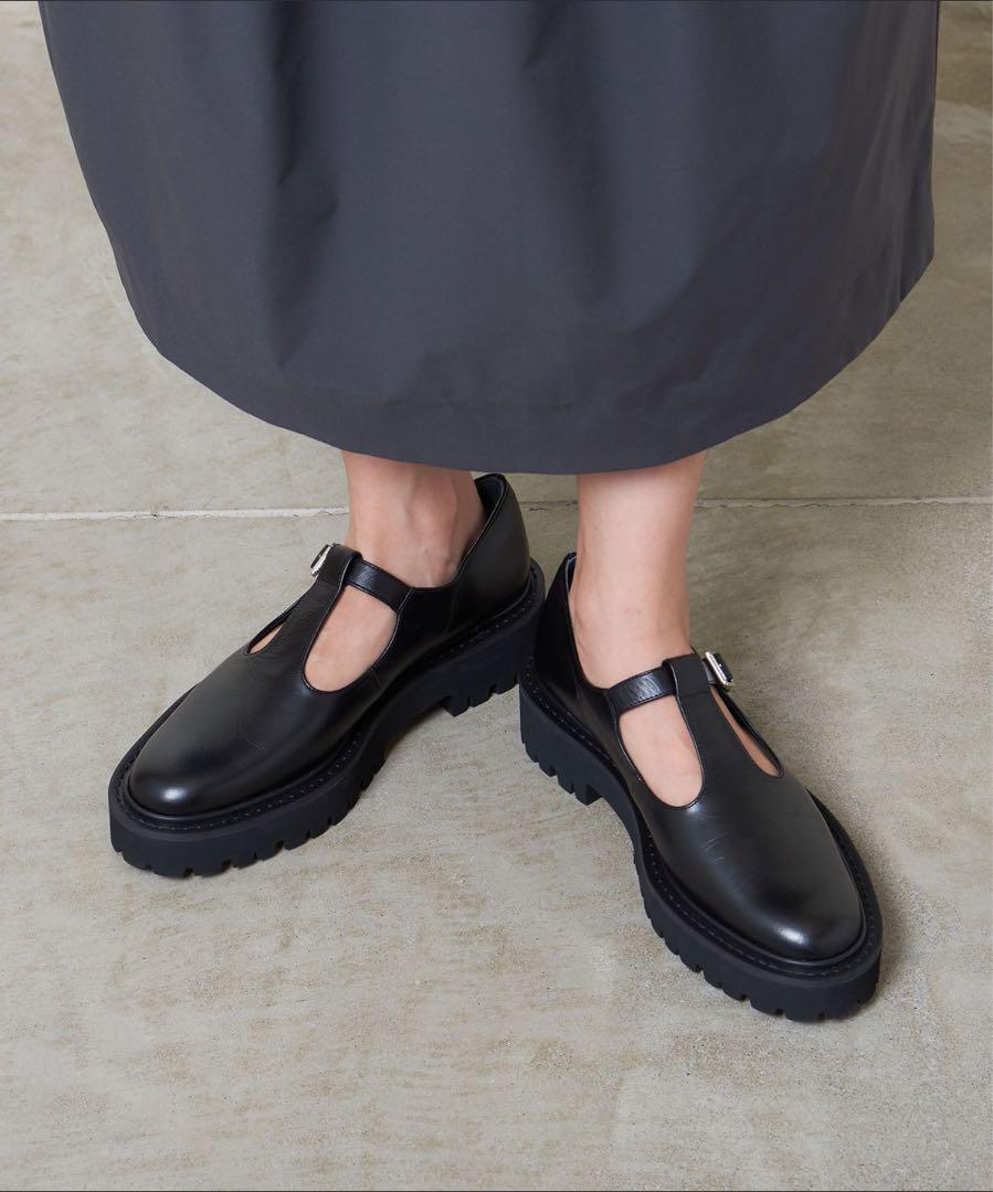 MARW UNITED ARROWS Tストラップ ローファー