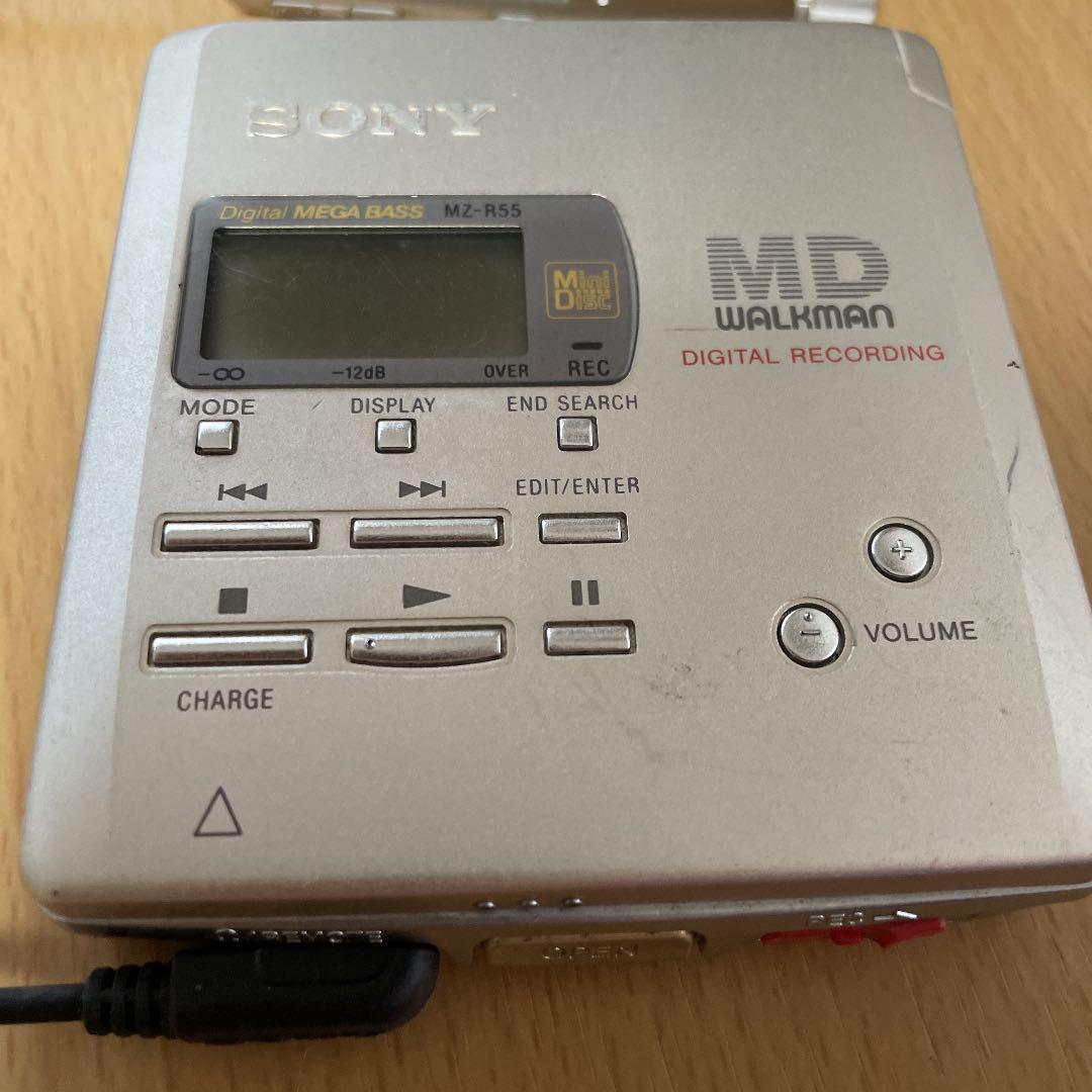 ジャンク品 SONY MDウォークマン MZ-R55 - メルカリ ジャンク品 SONY MDウォークマン MZ-R55 - メルカリ