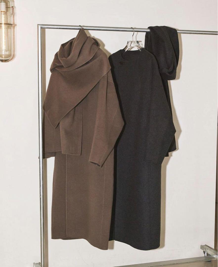 TODAYFUL Stole Wool Coatトゥデイフルストールウールコート
