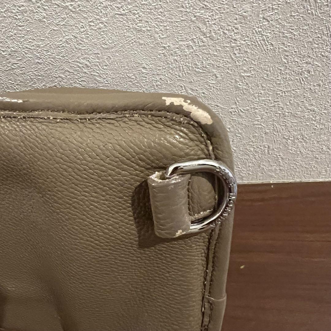 PELLE MORBIDA ペッレモルビダ トープ ボディバッグ
