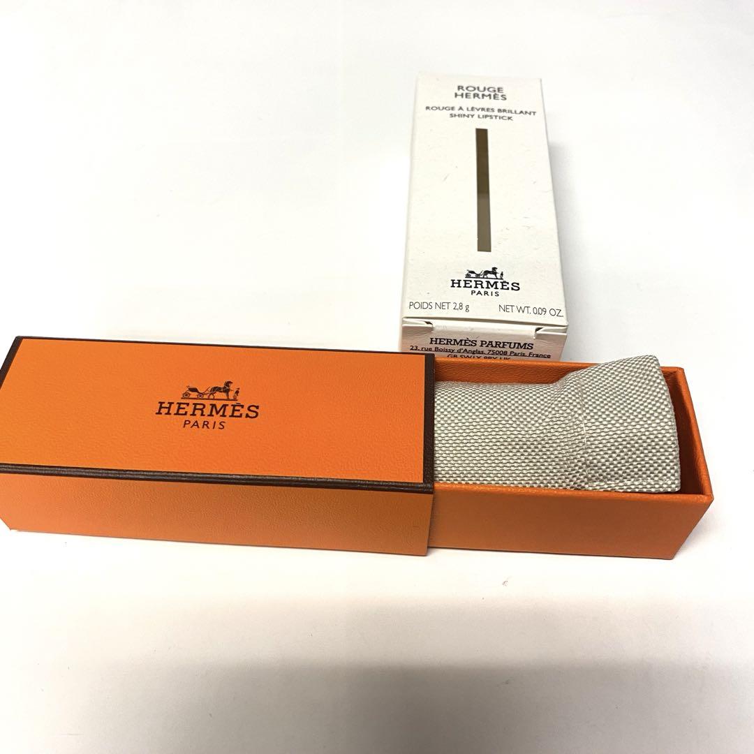 新品　定価10,010円　限定色　エルメス　リップ　22　ブラウンヨッティング
