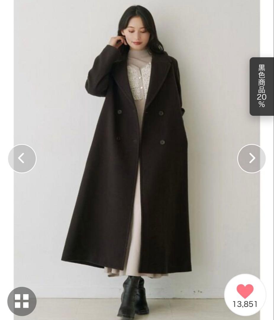 MERCURYDUO ウールチェスターコートM MERCURY DUO