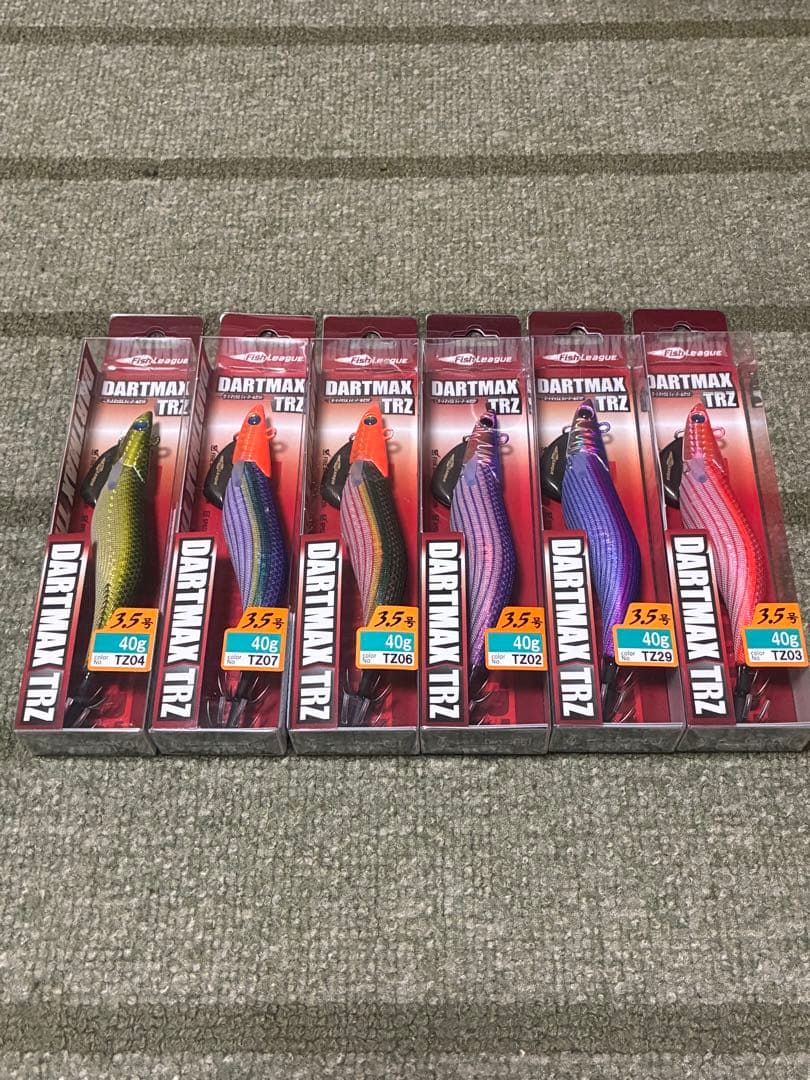 DARTMAX TRZ 3.5号 40g 6個セットECOGEAR FISHLEAGUE