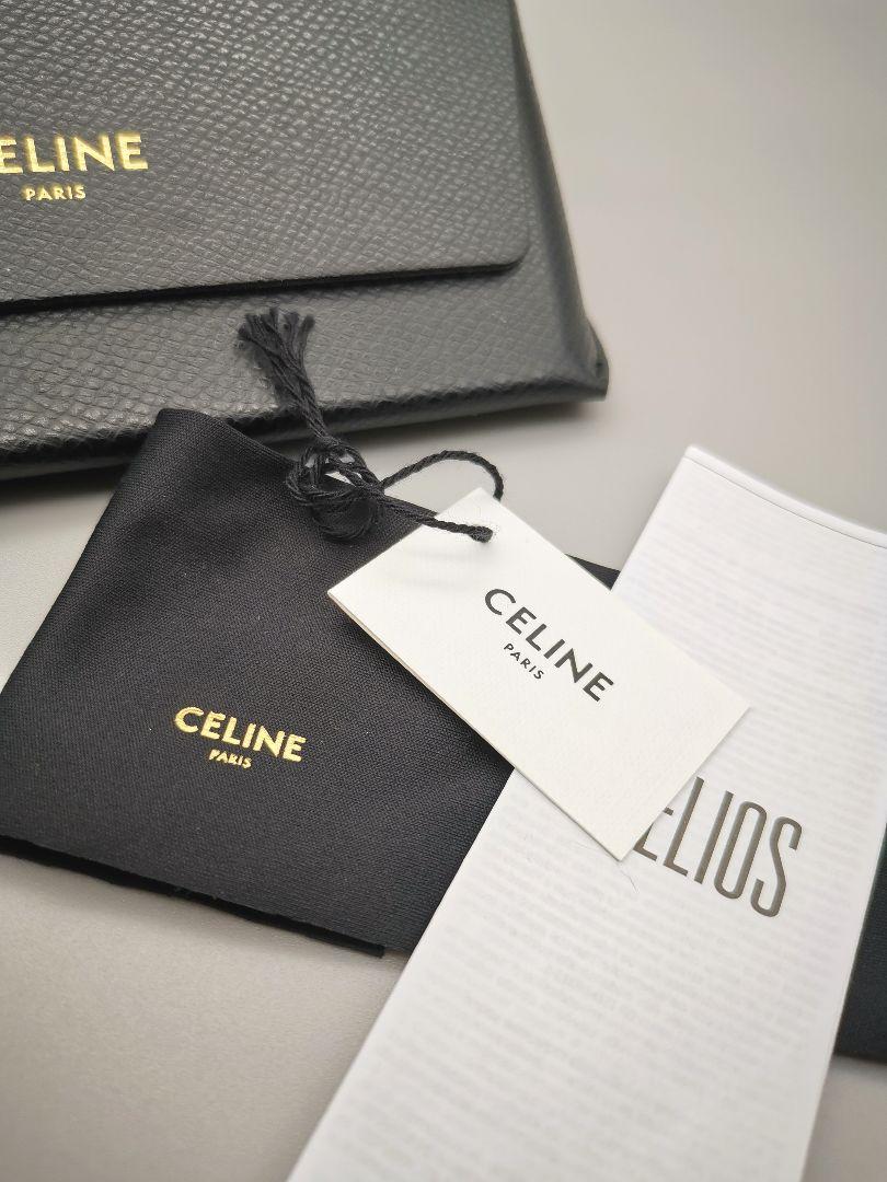 CELINE ゴールドフレーム ブラウンガラスサングラス 新品