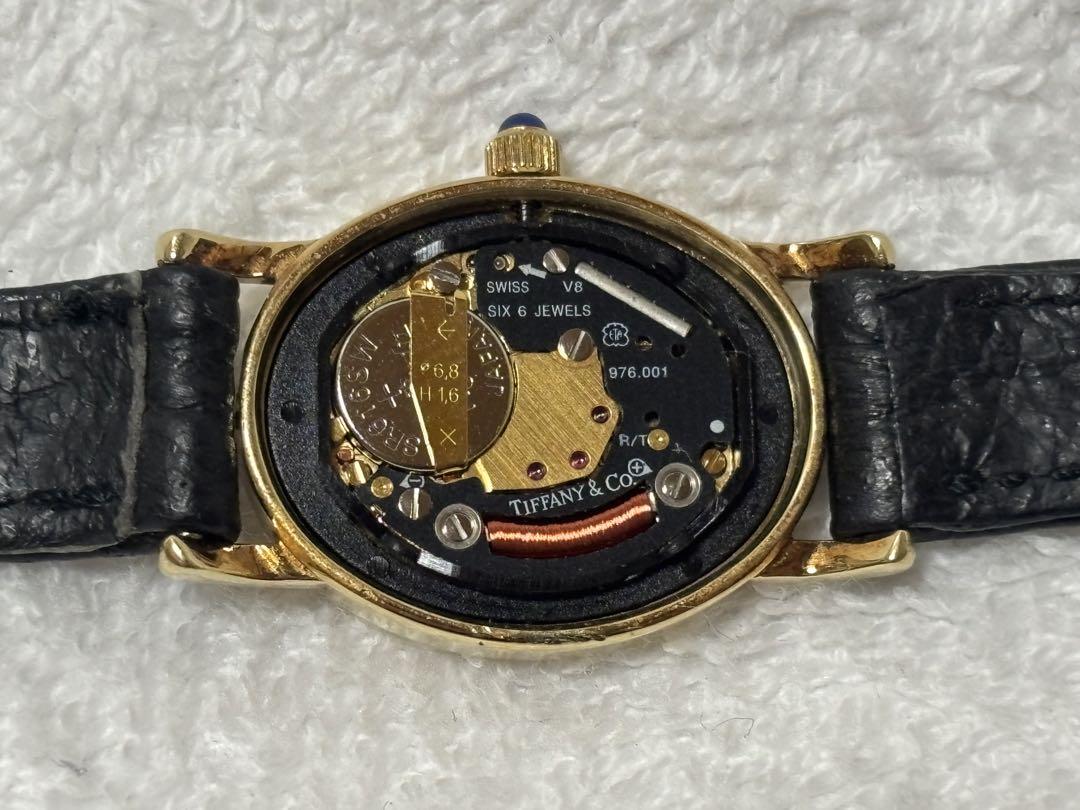 【美品】ティファニー 14K クォーツ【60-120】12.5g 金無垢 稼働品