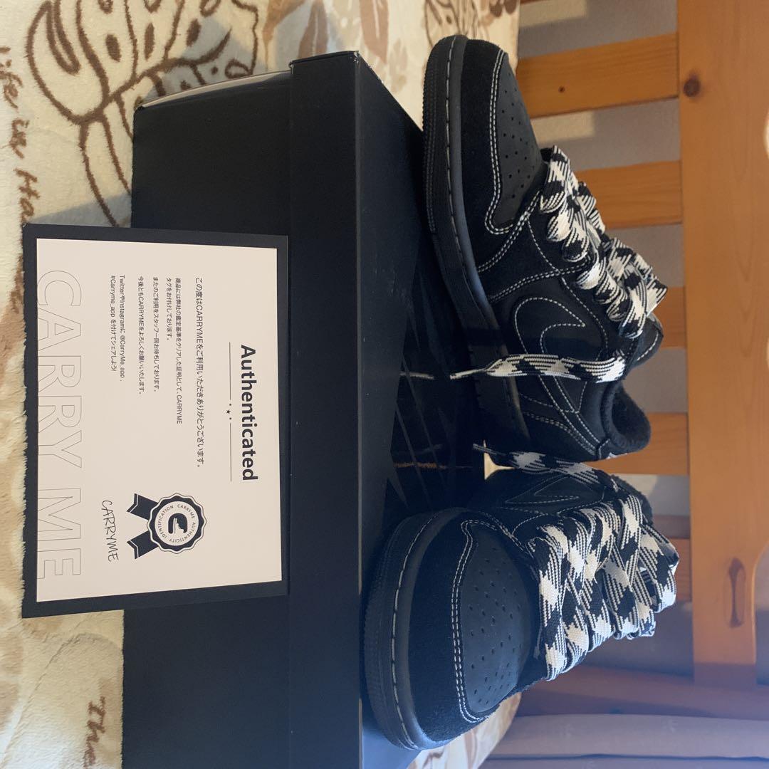 Travis Scott  ブラックファントム　確実正規品　即日発送