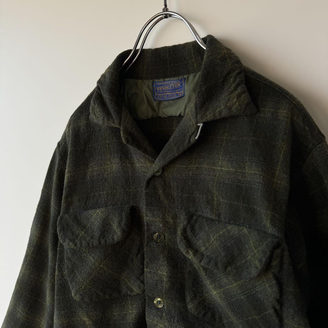 PENDLETON ペンドルトン ボードシャツ オンブレ ビンテージ 50s