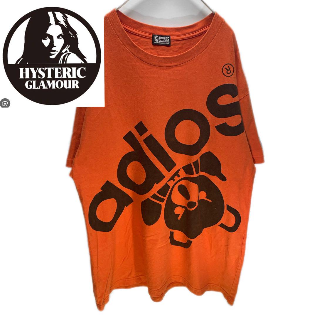 ヒステリックグラマー　ヒスベア　ADIOS Tシャツ　サイズフリー