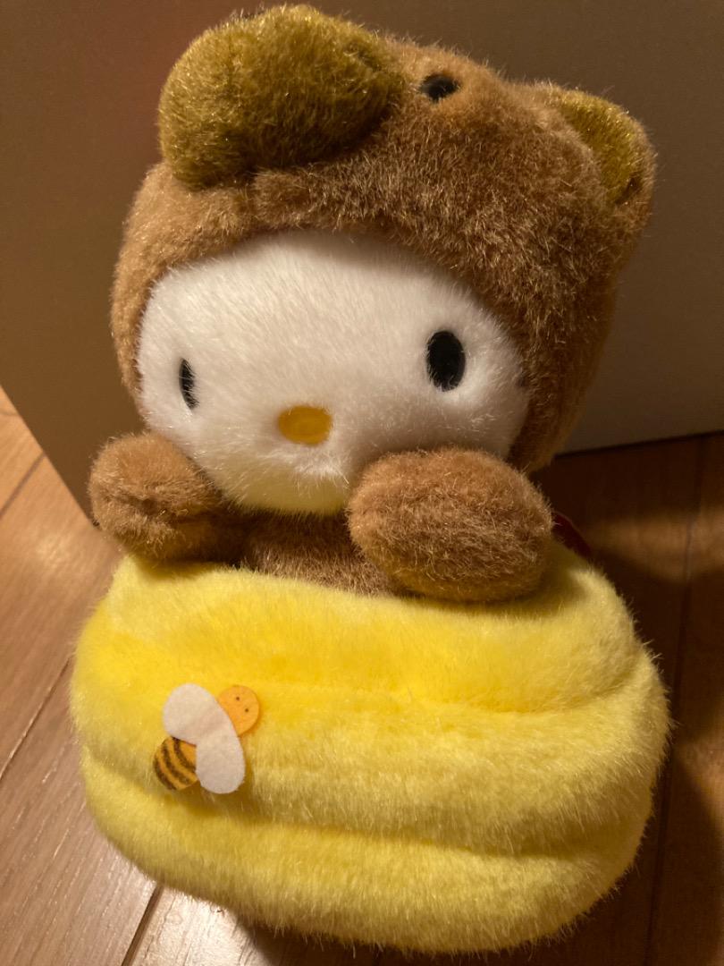 【レア】キティぬいぐるみ　クマはちみつ