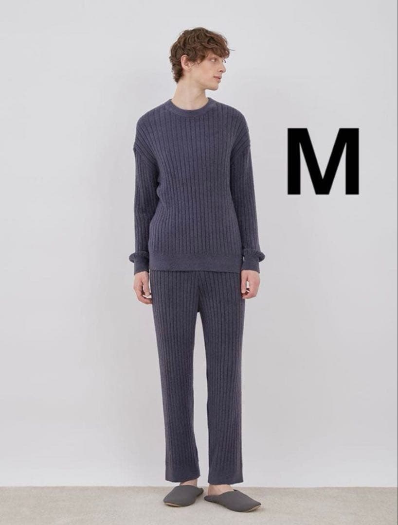 ジェラートピケ オム ホットスムーズィーリブプルオーバー ロングパンツM GELATO PIQUE HOMME