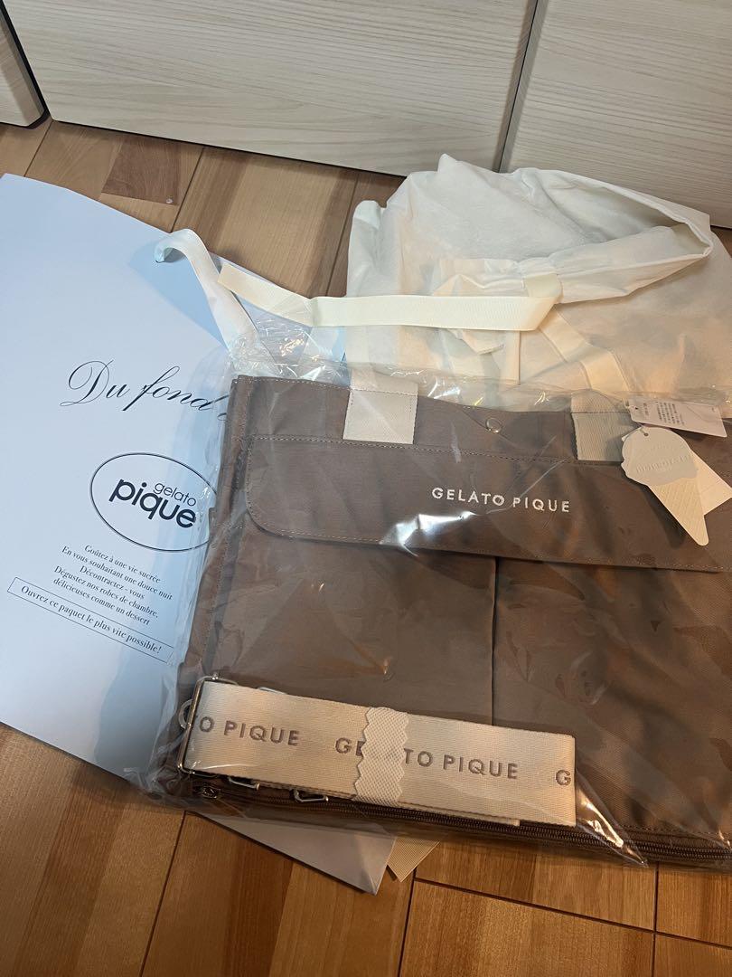 GELATO PIQUE グレー マザーズバッグ