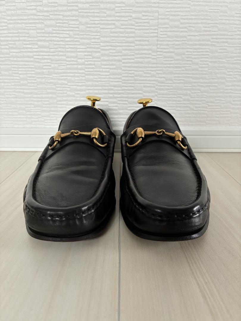 ITALY製 GUCCI 1953 ホースビットローファー 40 E 26.0
