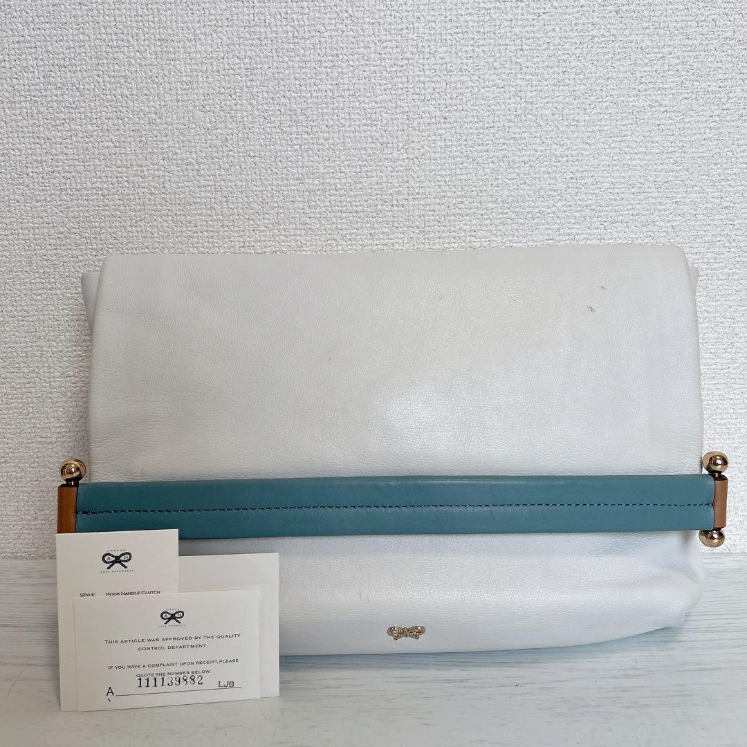 ANYA HINDMARCH レディース クラッチバッグ セカンドバッグ 本革製
