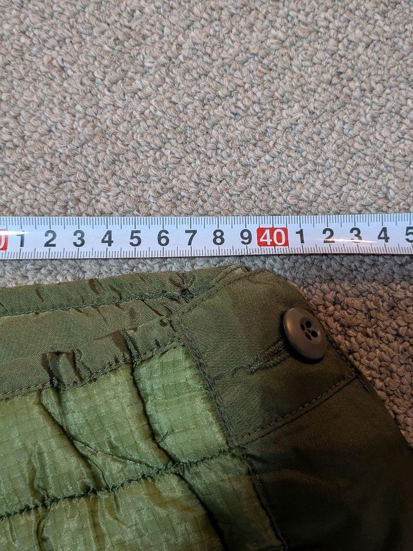 60s M65 アルミジップ　カーゴパンツ ライナー付き
