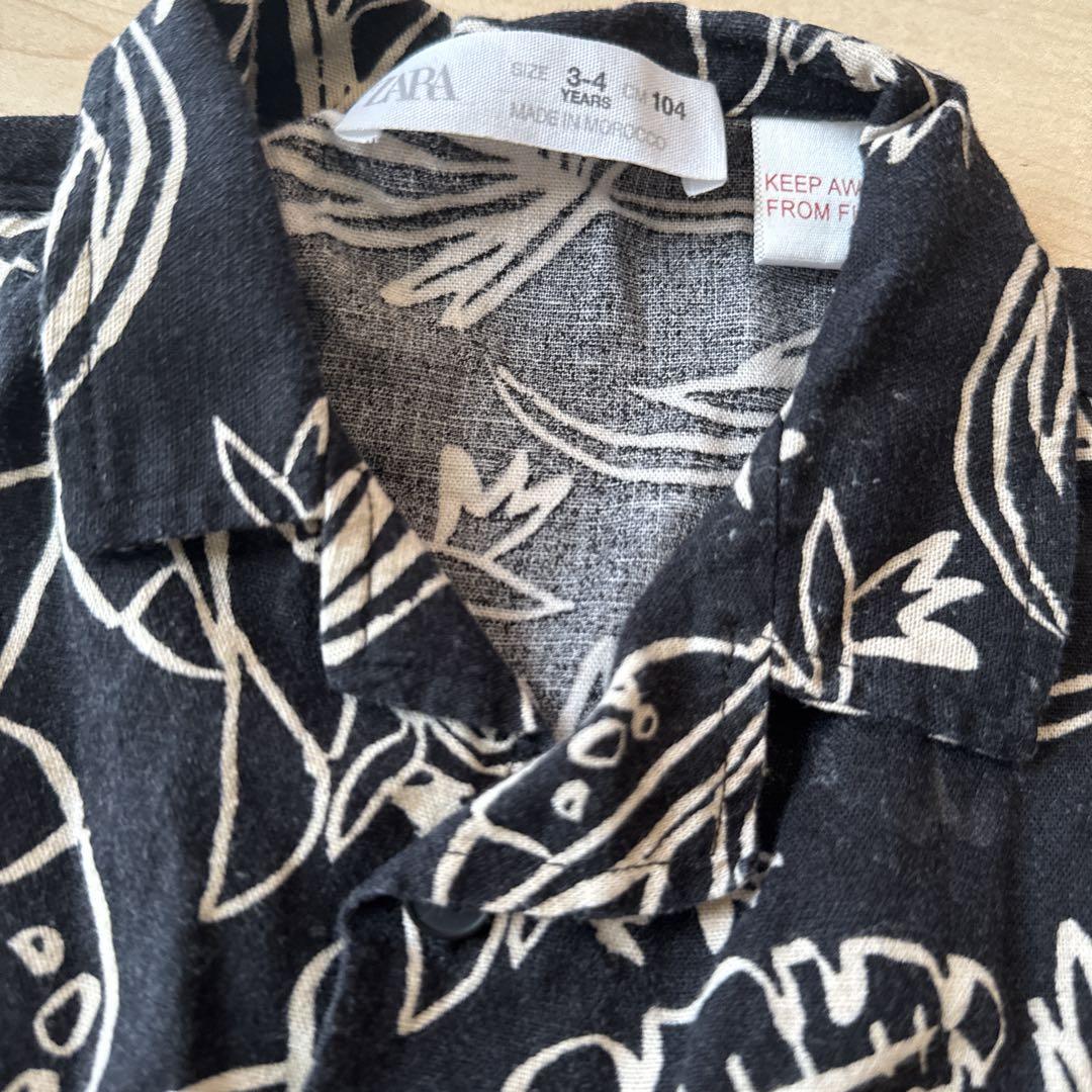 ZARA ザラ 半袖シャツ ショートパンツ S セットアップ 上下