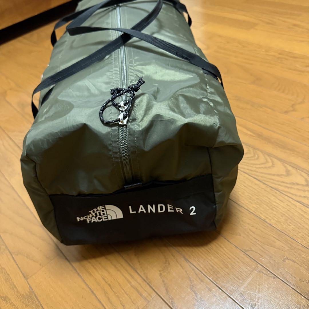 【美品】THE NORTH FACE LANDER 2 ニュートープグリーン THE NORTH FACE Lander 2 ニュートープグリーン(NT) [ザ・ノース