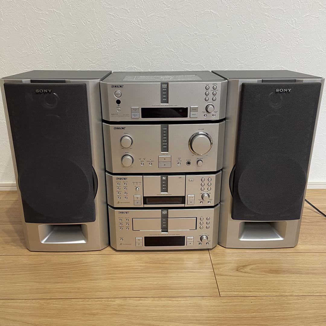 SONY DHC-MD717 CDMD3枚チェンジャー付き　動作品