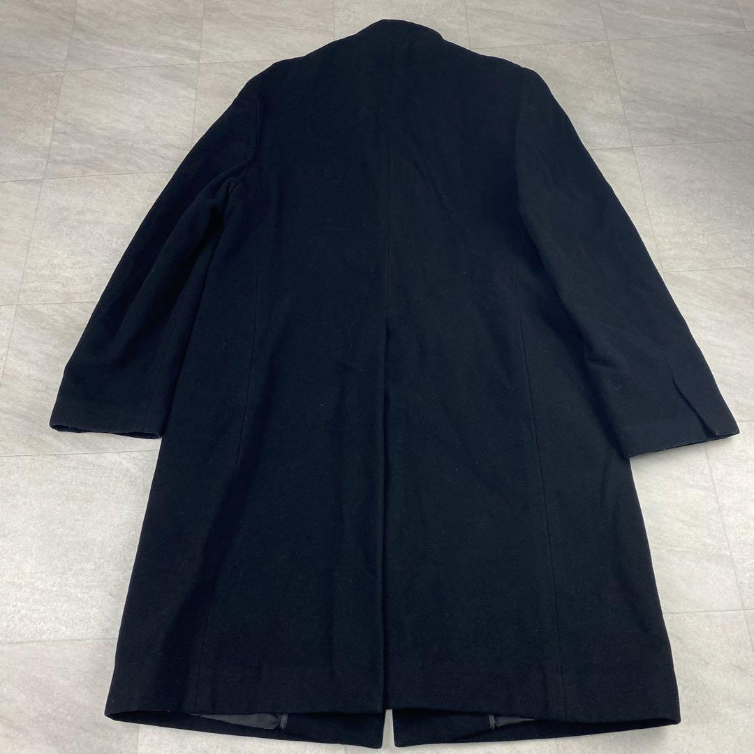 L相当 KENZO HOMME ケンゾーオム ステンカラーコート カシミヤ混