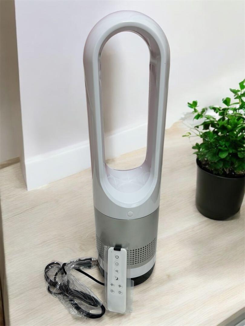 扇風機羽なし タワーファン 節電対策 8段階風量調節 100°自動首振り 省エネ