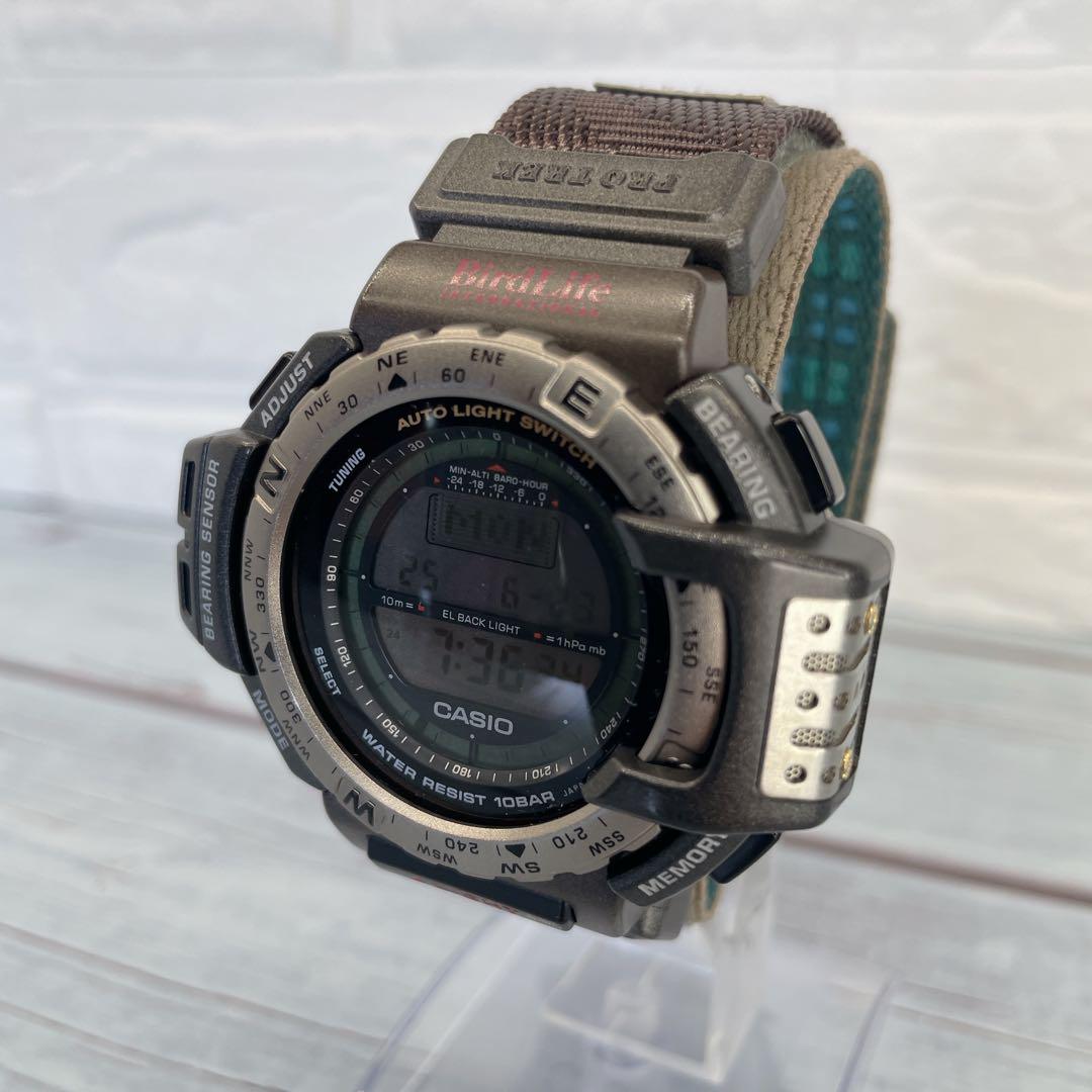 激レア品実働　CASIO カシオPRT-40　PROTREK Bird Life