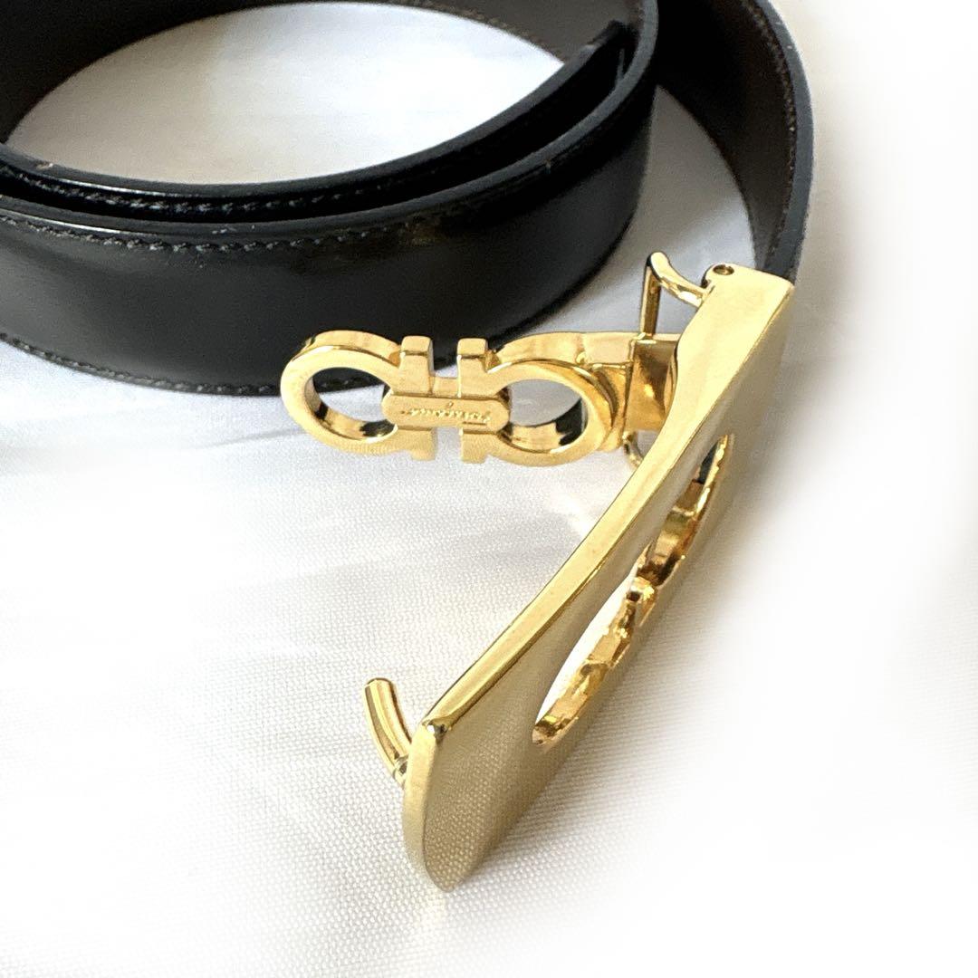 お買い得商店街 Salvatore Ferragamo ゴールド ベルト ガンチーニ フェラガモ 小物