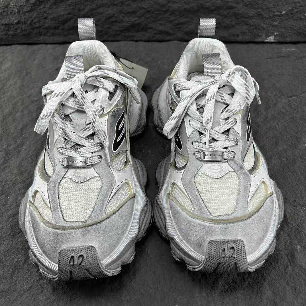 Balenciagaハイテクシューズ 42 グレー/ブルーArchive BALENCIAGA グレー スニーカー 42 - メルカリ