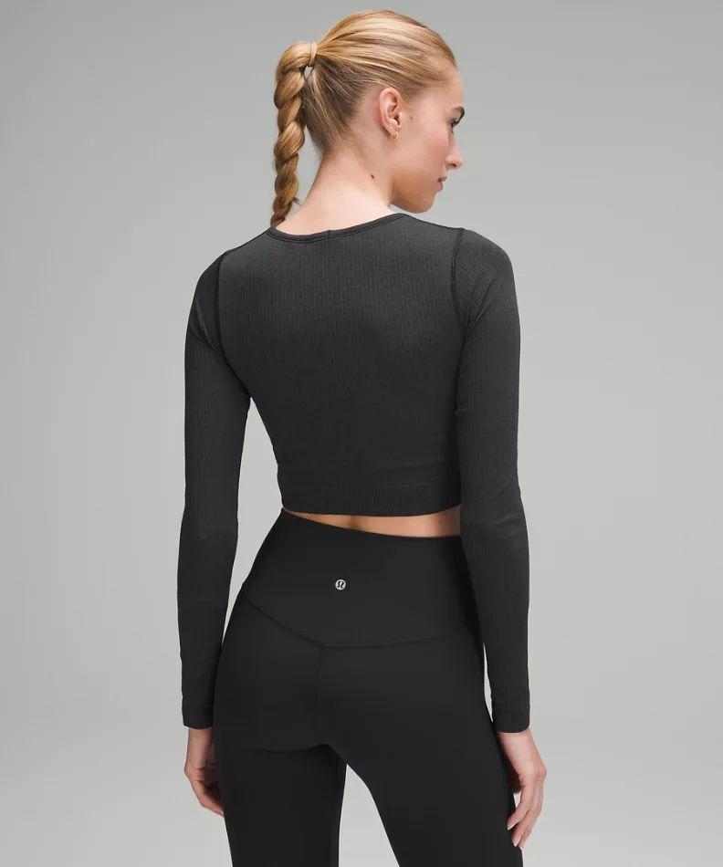 lululemon トップス ロングスリーブ ブラック 2