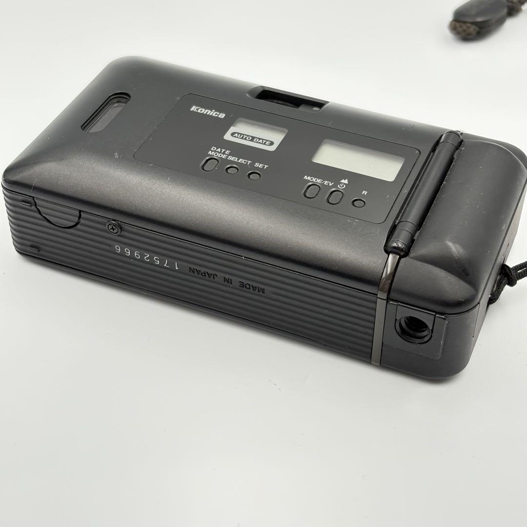 【ご予約品】 フィルムカメラ ビックミニ コニカ コンパクト 0329 ブラック フィルムカメラ