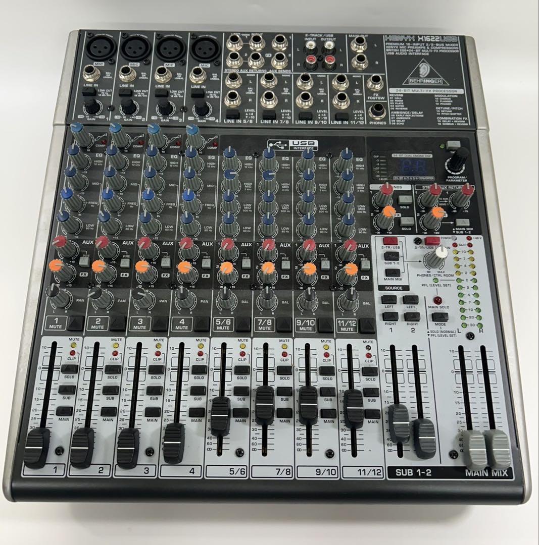 ベリンガー Behringer XENYX X1622USB ミキサー