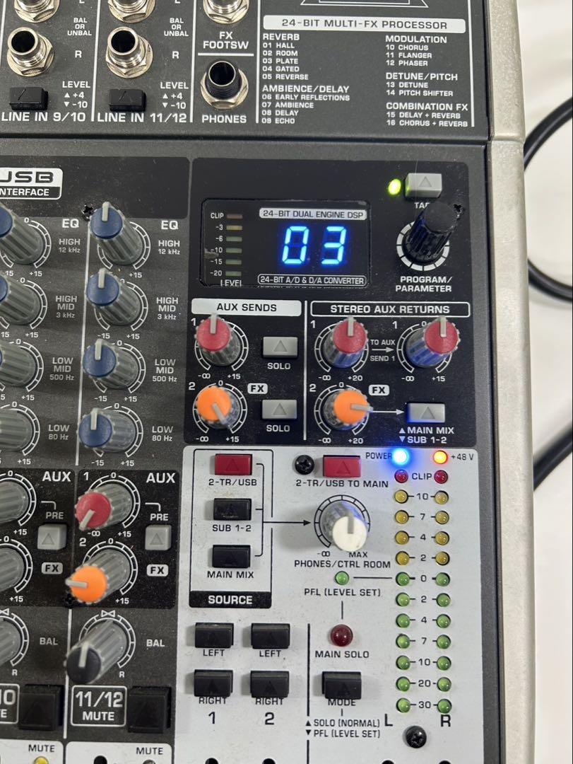 ベリンガー Behringer XENYX X1622USB ミキサー