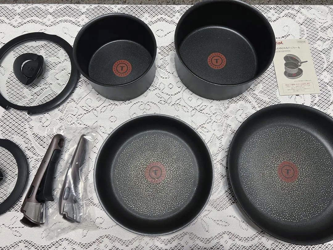 T-fal インジニオ・ネオ　IHウォールナット・エクセレンス　8点セット