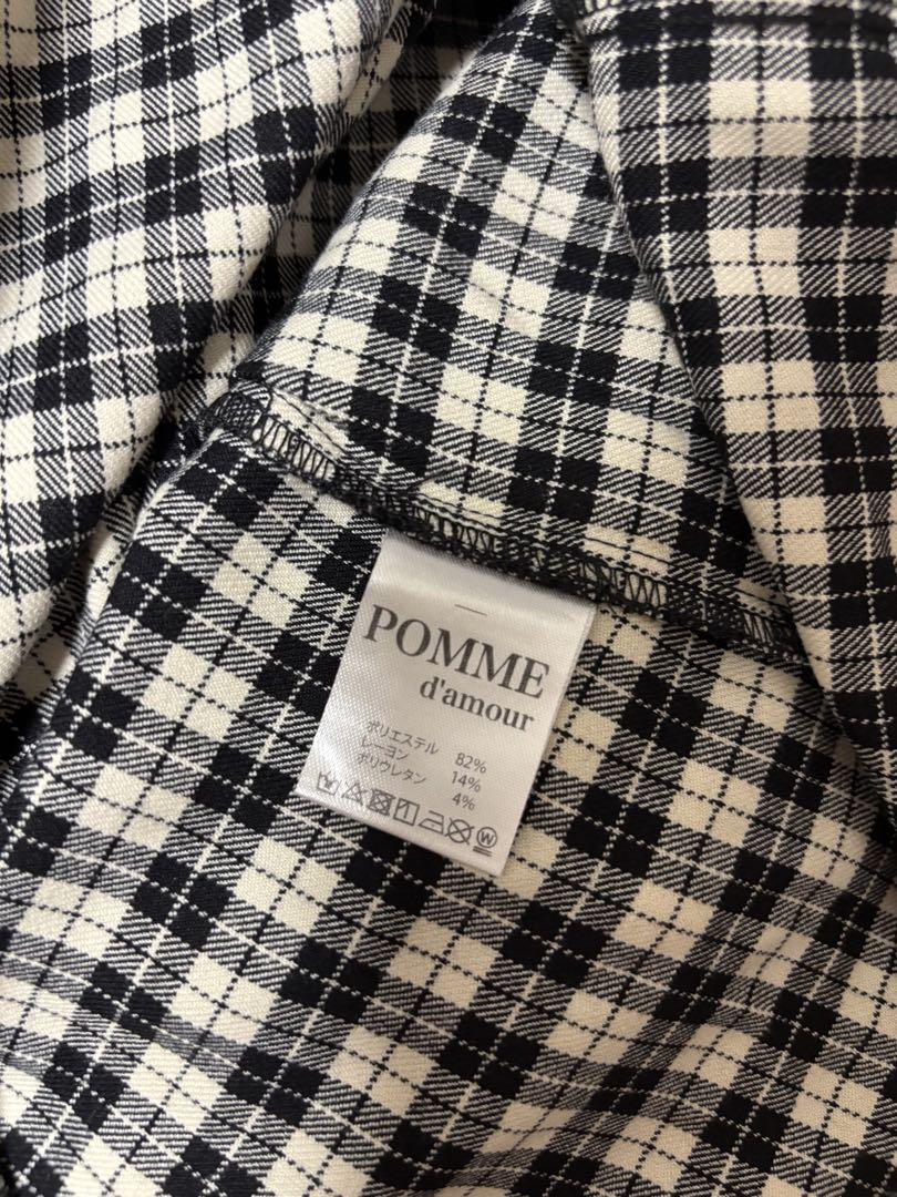 ワンピース POMME d'amour charm side ribbon onepiece