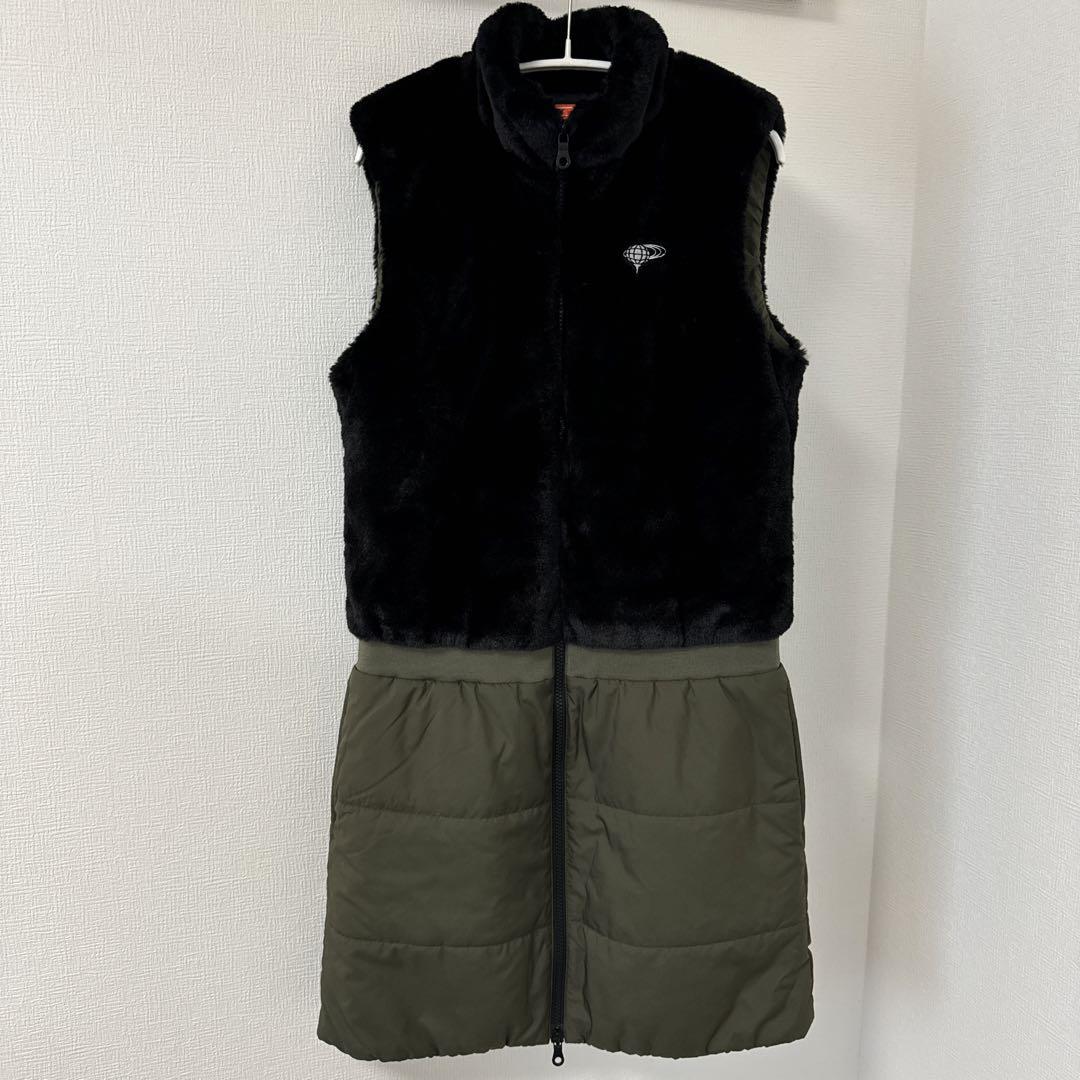 新品タグあり　ビームスゴルフ　中綿ワンピース　M