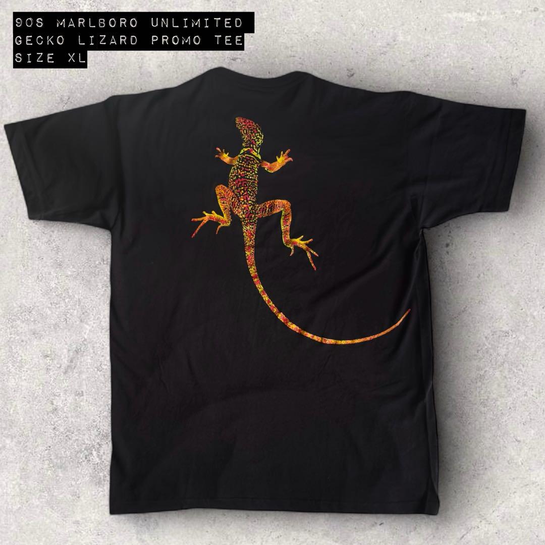 NOS Marlboroマルボロ リザード プロモ Tシャツ スネーク コヨーテ