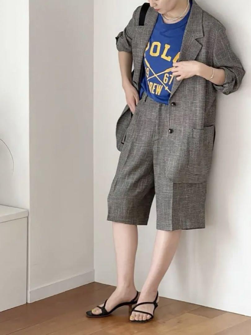 Spick and Span カラミハーフパンツ