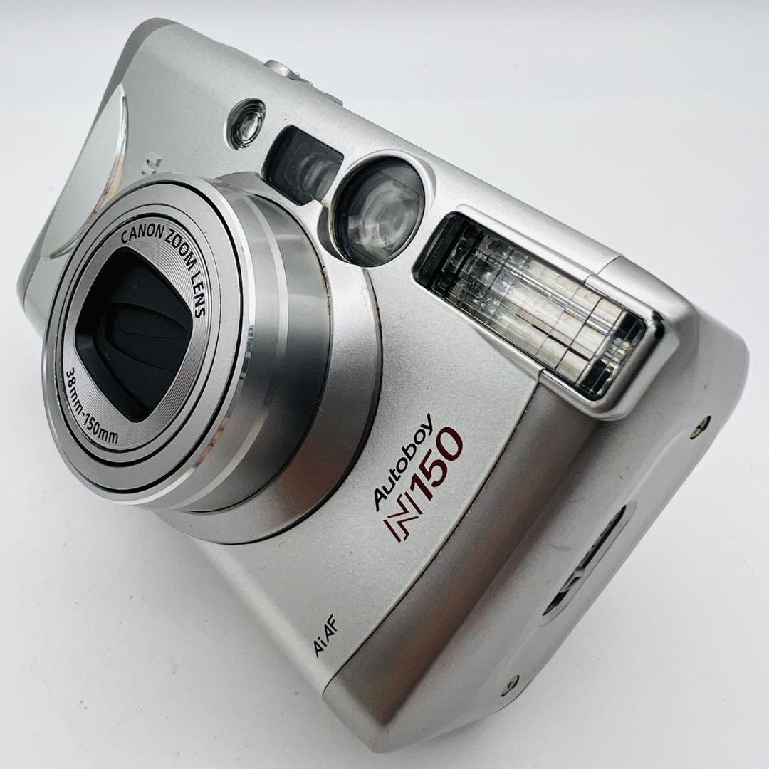 Canon コンパクトフィルムカメラ Autoboy N150 カメラのみ 動作確認済み】CANON Autoboy N150 フィルムカメラ - メルカリ