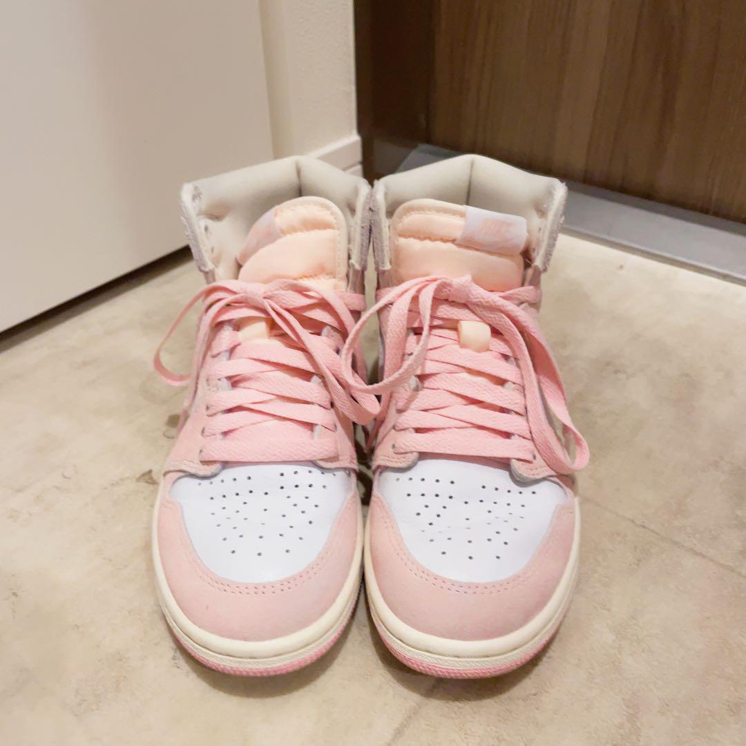 【極美品】Air Jordan 1 OG Washed Pink ベビーピンク