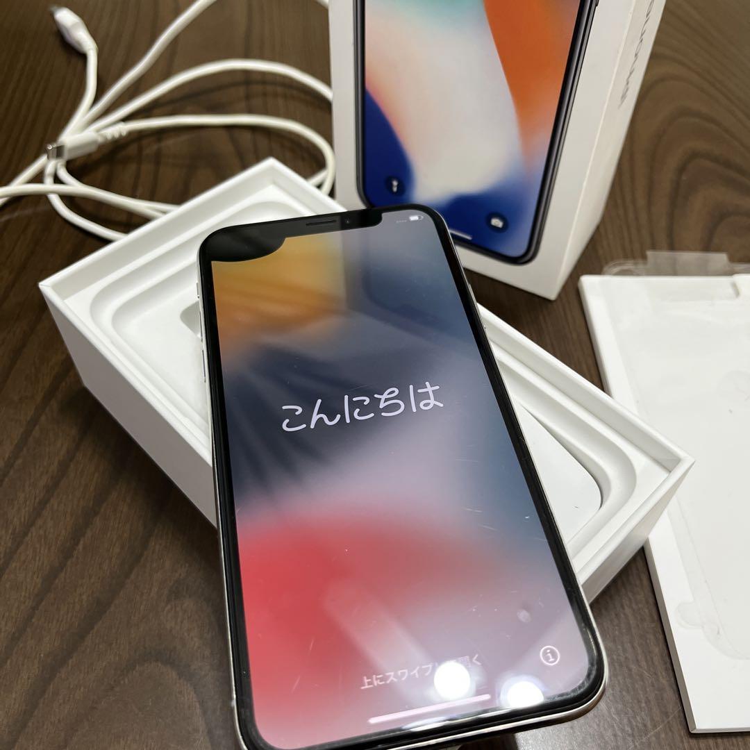 iPhone X Silver 256 GB SIMフリー