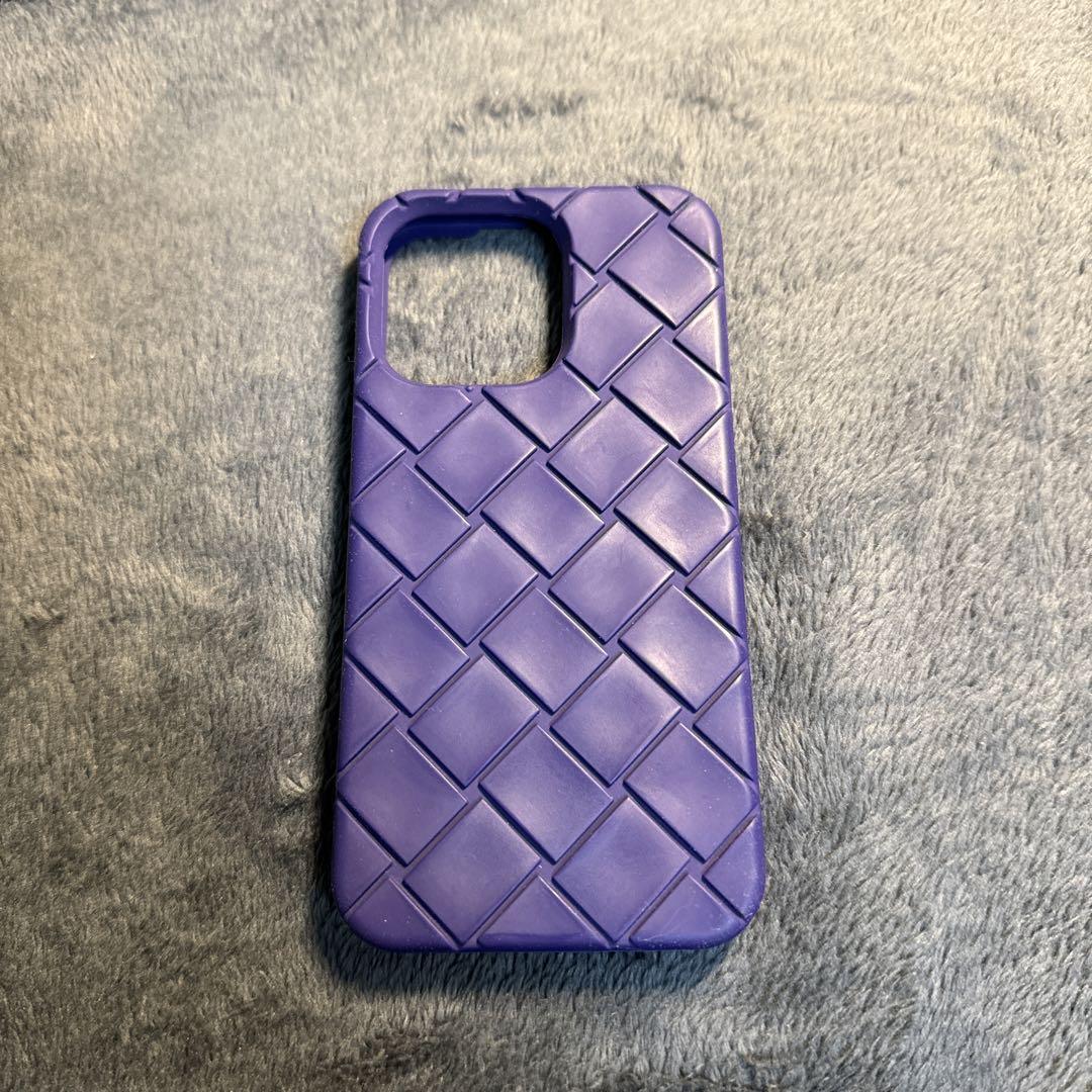 新品】 ボッテガヴェネタ iPhoneケース 13Pro パープル