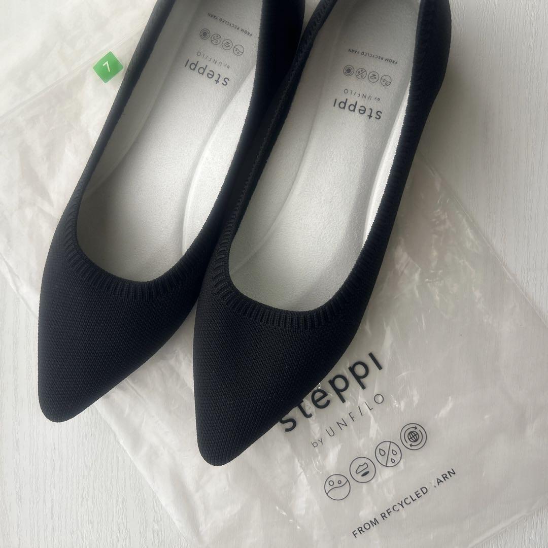【匿名配送・美品】steppi 　洗えるパンプス　オンワード樫山 　23区