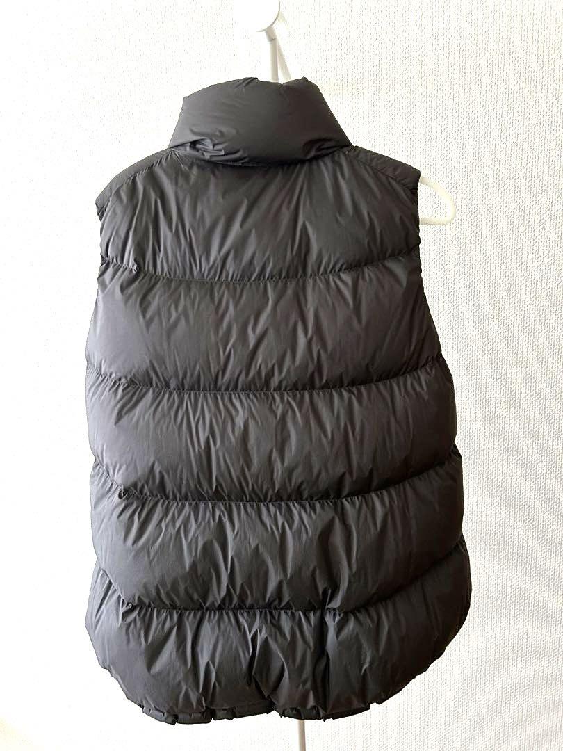 美品　ユニクロ　プラスJ ダウンベスト　ダークブラウン　M