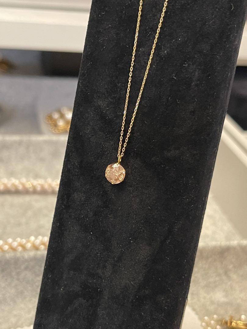 K18イエローゴールド　ダイヤモンド0.95ct ネックレス