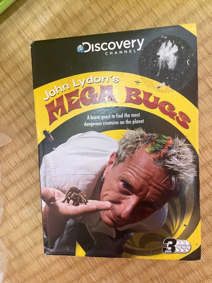 ジョンライドン 昆虫 DVD シリーズ イギリス セックスピストルズ ジョニー