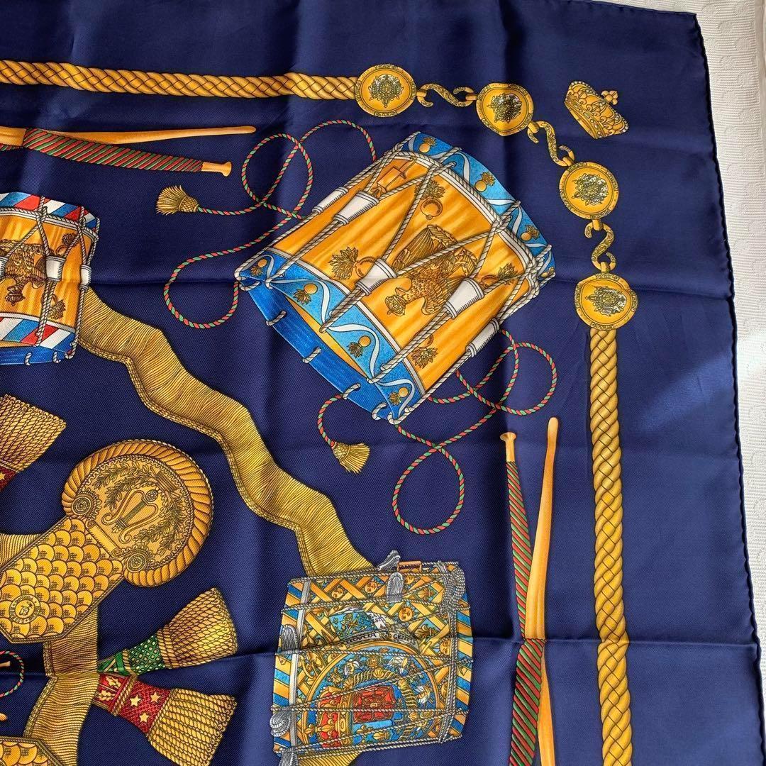HERMES エルメス LES TAMBOURS タンブールの太鼓 カレ - 小物