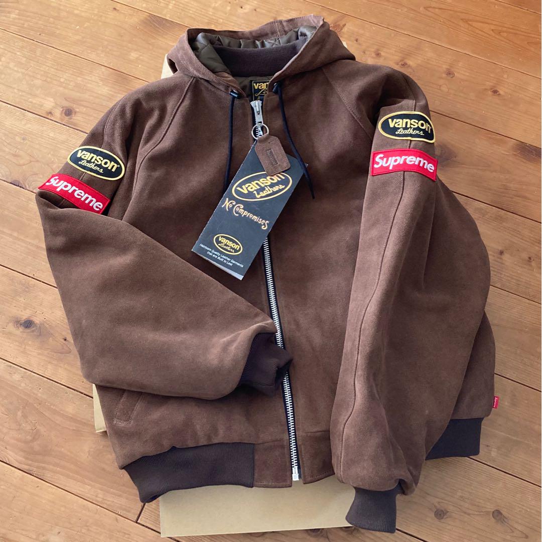 Supreme × Vanson Hooded Work Jacket L 新品